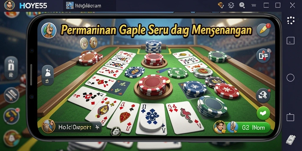 Gameplay seru HOYE55 dengan pemain dari seluruh dunia.