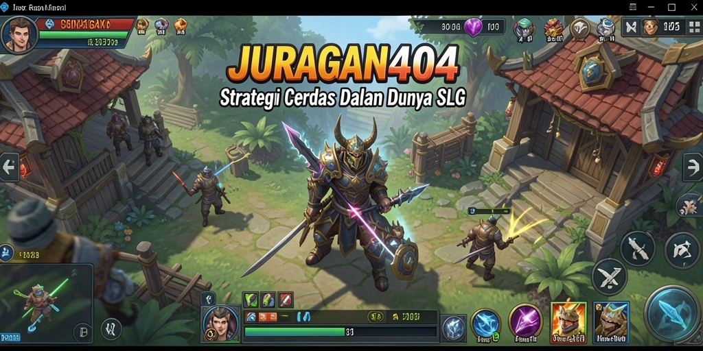 Screenshot JURAGAN404 menampilkan kekayaan strategi dan gameplay yang mendalam.