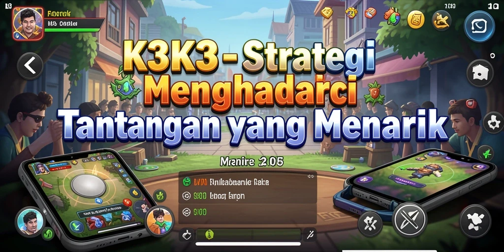 Tangkapan layar K3K3 menunjukkan aksi taktis dan strategi mendalam.