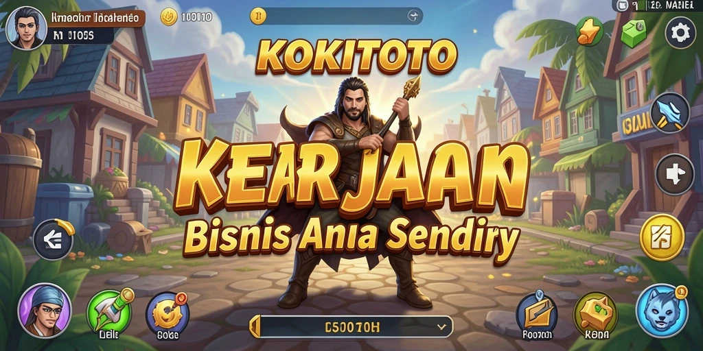 Tampilan gameplay KOKITOTO yang menarik dan penuh strategi.