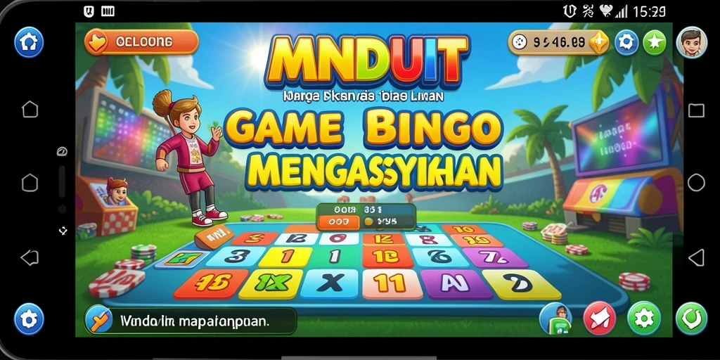 Tampilan gameplay MNDUIT yang seru dan interaktif.